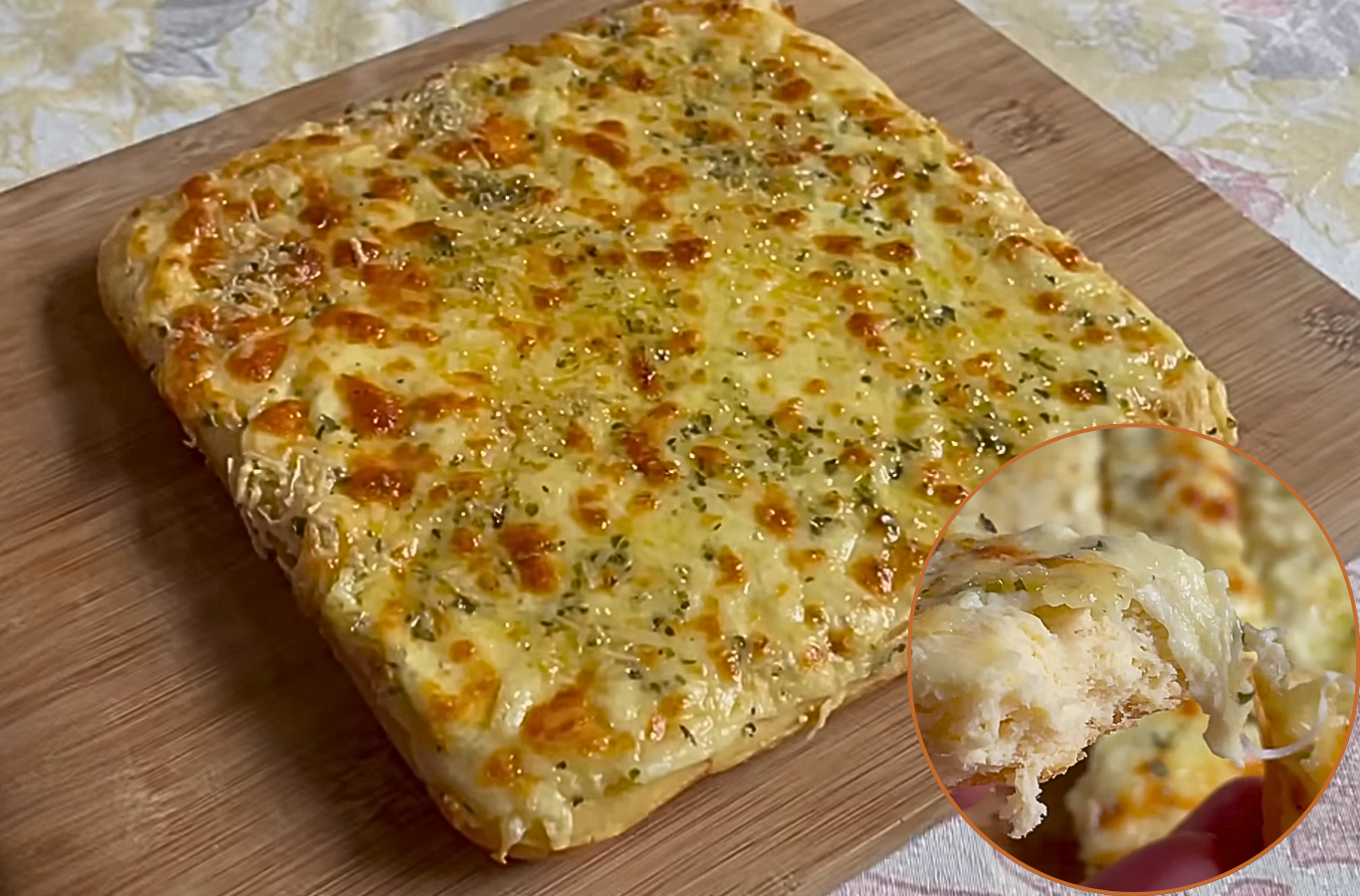 Pizza Proteica de Frango