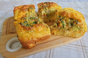 Torta Salgada de Legumes